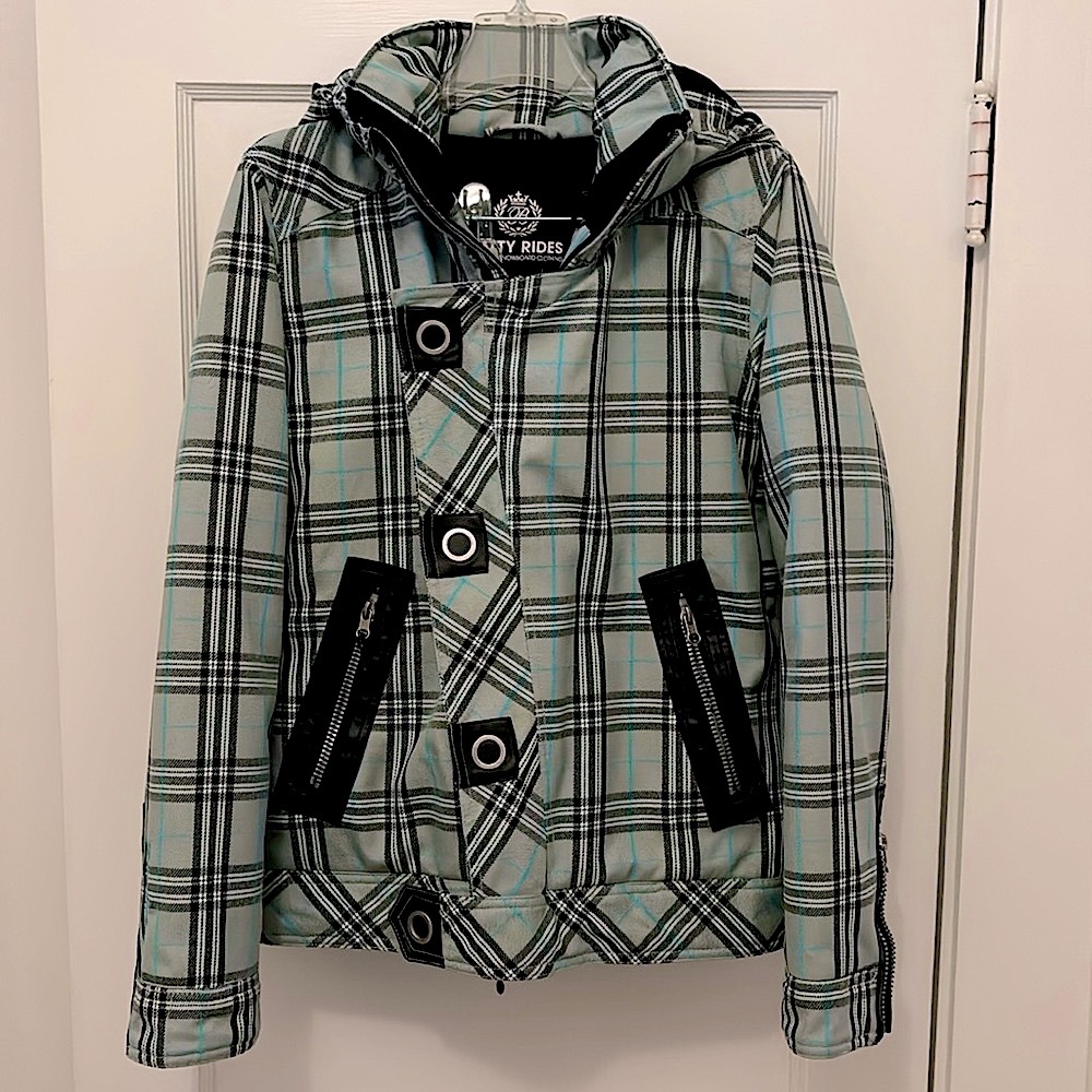 Betty Rides women snowboarding jacket. XS.
